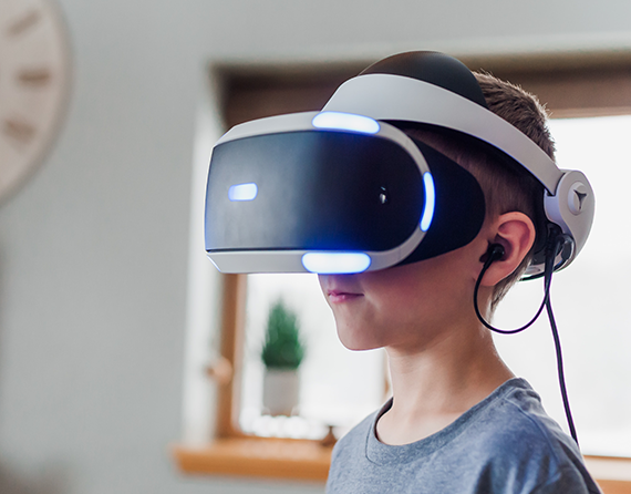 Virtual-Reality Image